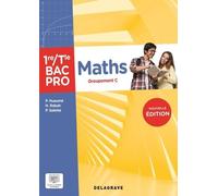 Maths 1re/Tle Bac Pro - Groupement C