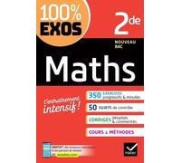 Maths 2de Exercices résolus - Nouveau programme de Seconde - Laurent Darré - Hatier - broché - Scolaire / Universitaire