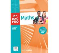 Maths 2de Bac Pro (2024) - Pochette élève