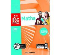 Maths 2de Bac Pro (2019) - Pochette élève
