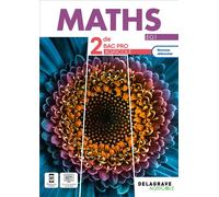 Maths 2de Bac Pro Enseignement Agricole (2023) - Pochette élève - Luis Da Costa - Delagrave - broché - Scolaire / Universitaire