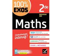 Maths 2de Exercices résolus - Nouveau programme de Seconde - Laurent Darré - Hatier - broché - Scolaire / Universitaire