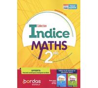 Maths 2de Indice: Specimen enseignant