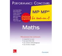Maths 2e année MP MP* - Frédéric Pélanchon - Technique Et Documentation - broché - Scolaire / Universitaire