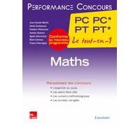 Maths 2e Année Pc Pc* - Pt Pt*