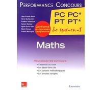 Maths 2e année PC PC* - PT PT* de Martin, Jean-Claude (2014) Broché