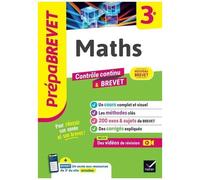 Prépabrevet - Maths 3e - Brevet 2027: cours, méthodes & sujets de brevet corrigés