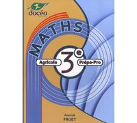 Maths 3e Agricole Prépa-Pro