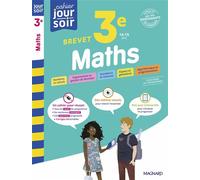 Maths 3e - Cahier Jour Soir Conçu et recommandé par les enseignants - FRANÇOISE PEYNAUD - Magnard - broché - Scolaire / Universitaire