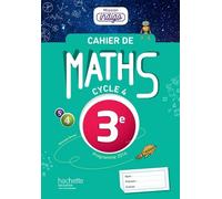 Maths 3e Cycle 4 Mission Indigo - Cahier D'exercices - Edition 2016