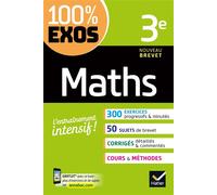 Maths 3e Exercices résolus - Troisième - Dorothée Dhondt - Hatier - broché - Scolaire / Universitaire