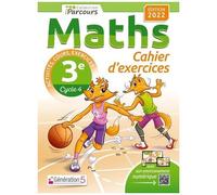 Katia Hache & Sébastien Hache – Cahier d'exercices iParcours maths 3e avec cours – Édition 2022