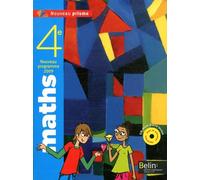 Maths - 4e: Manuel élève - CD-rom