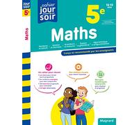 Maths 5e - Cahier Jour Soir: Conçu et recommandé par les enseignants
