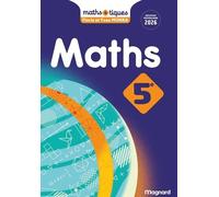 Maths 5e - Manuel Élève