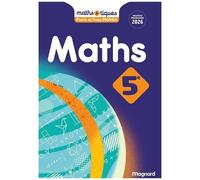 Maths 5e - Manuel Élève
