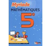 MATHS 5E MYRIADE MANUEL PF 10