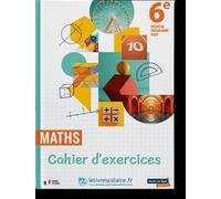 Mathematiques 6e: Cahier d'exercices