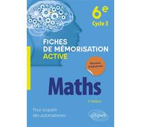 Maths - 6e cycle 3 - Nouveau programme - Murielle Beliny - Ellipses - broché - Scolaire / Universitaire