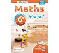 Katia Hache, Sébastien Hache – Maths 6e iParcours : Manuel – Éd. 2025 – Relié