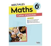 Maths 6e Multiples - Cahier D'activités