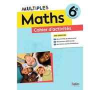 Multiples Mathématiques 6e - Cahier 2025