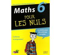 Maths 6e pour les nuls