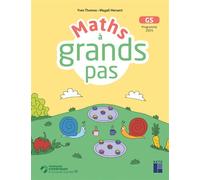 Maths à grand pas pour les GS + ressources numériques Programme 2025 - Thomas Yves - Retz Eds - broché - Scolaire / Universitaire