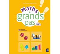 Maths à grands pas pour les GS (+ CD ROM / téléchargement)