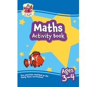 Maths Activity Book for Ages 3-4 (Preschool)