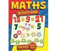 Maths Activity Book For Kids Ages 4-6
