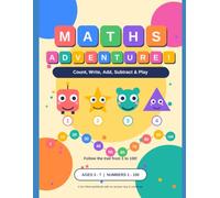 Maths Adventure! book: Count, Write, Add, Subtract & Play