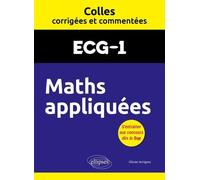 Maths Appliquées Ecg-1