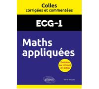 Maths Appliquées Ecg-1