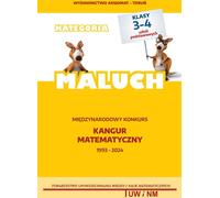 Maths avec un kangourou joyeux catégorie Toddler 2024 (Buch auf Polnisch)