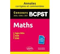 Maths BCPST: Agro-véto, G2E, ENS