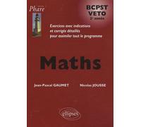 Maths Bcpst Veto 2e Année