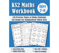 Maths Book For 7-8 Year Olds: KS2 Maths Workbook Year 3 (Answers Included) - Addition and Subtraction, Times Tables, Multiplication and Division, Telling the Time, Fractions, Measurement and Geometry