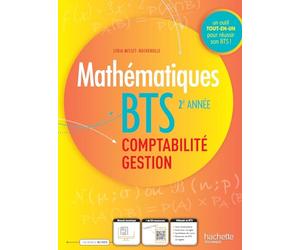 Maths BTS comptabilité et gestion 2e année - Livre de l'élève - Ed. 2024