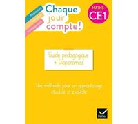Maths Ce1 Chaque Jour Compte ! - Guide Pédagogique + Diaporamas