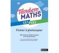 Maths Ce1 Et Ce2 Tandem - Fichier À Photocopier