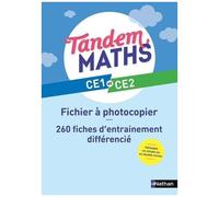 Maths Ce1 Et Ce2 Tandem - Fichier À Photocopier