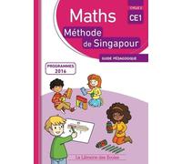 Maths Ce1 Méthode De Singapour - Guide Pédagogique