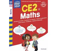 Maths CE2 - Cahier Jour Soir: Conçu et recommandé par les enseignants