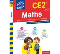 Maths CE2 - Cahier Jour Soir: Conçu et recommandé par les enseignants