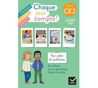 Maths Ce2 Chaque Jour Compte ! - Mon Cahier De Problèmes - Edition 2025