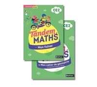 Maths Ce2 Tandem - Mon Fichier + Mon Cahier De Géométrie