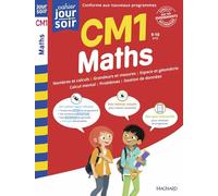 Maths CM1 - Cahier Jour Soir: Conçu et recommandé par les enseignants