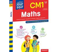 Maths CM1 - Cahier Jour Soir: Conçu et recommandé par les enseignants