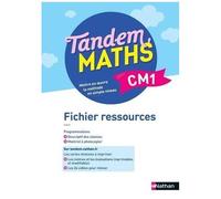 Maths Cm1 Tandem - Fichier Ressources